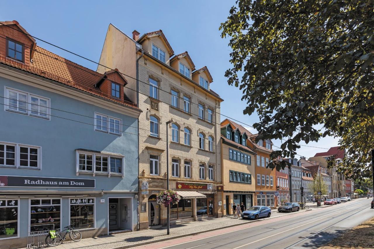 Hotel Garni " Am Domplatz" Erfurt Exteriör bild