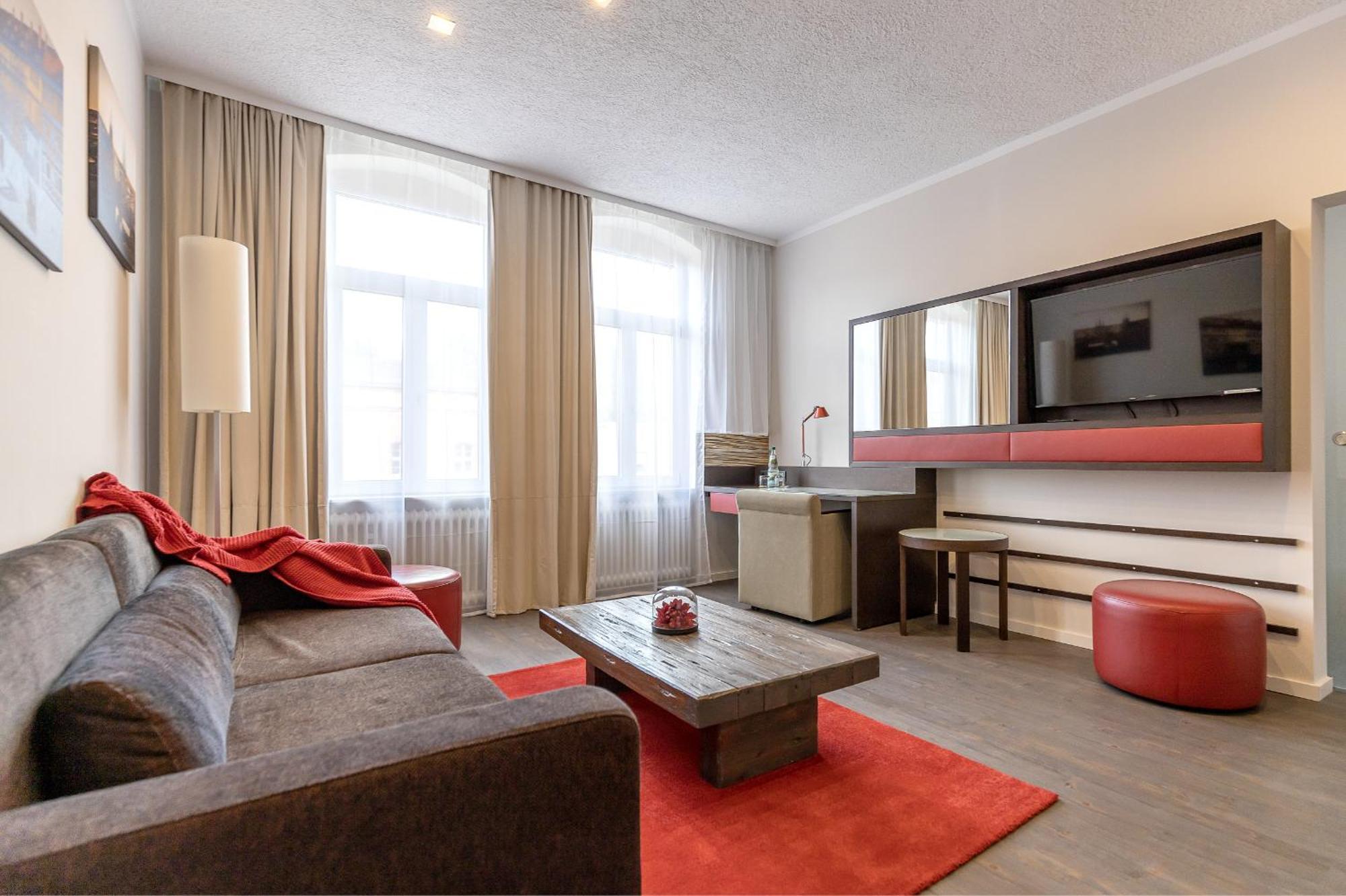 Hotel Garni " Am Domplatz" Erfurt Exteriör bild